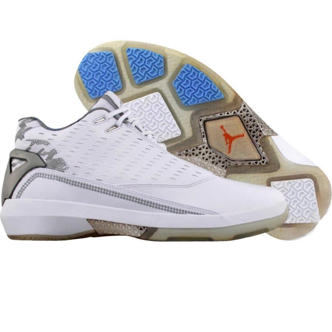Nike Air Jordan Big Kids  XXII 22 5/8 (white / university blue / orange blaze)