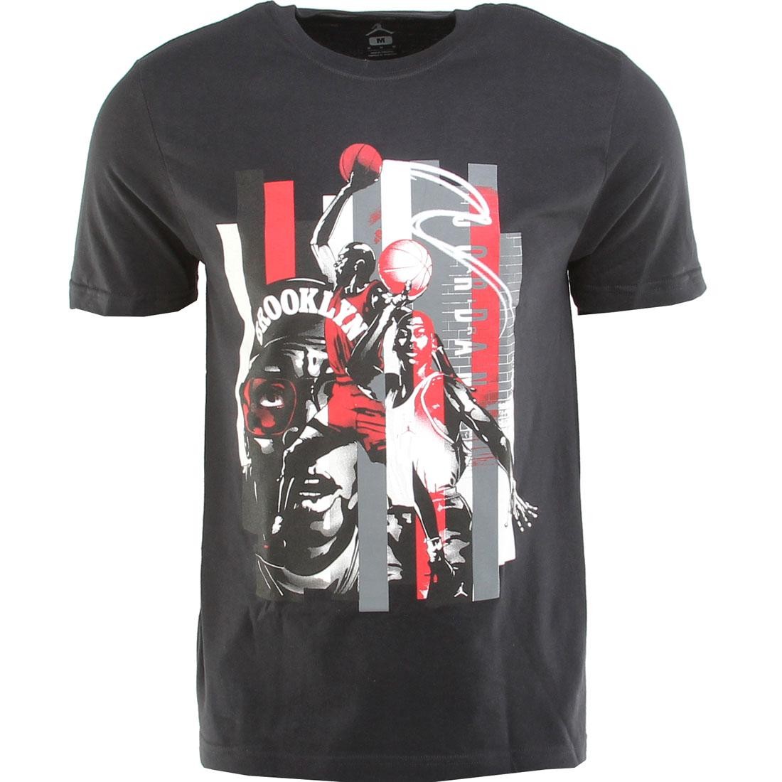 Jordan AJ VI Photo Remix Tee (black / gym red)