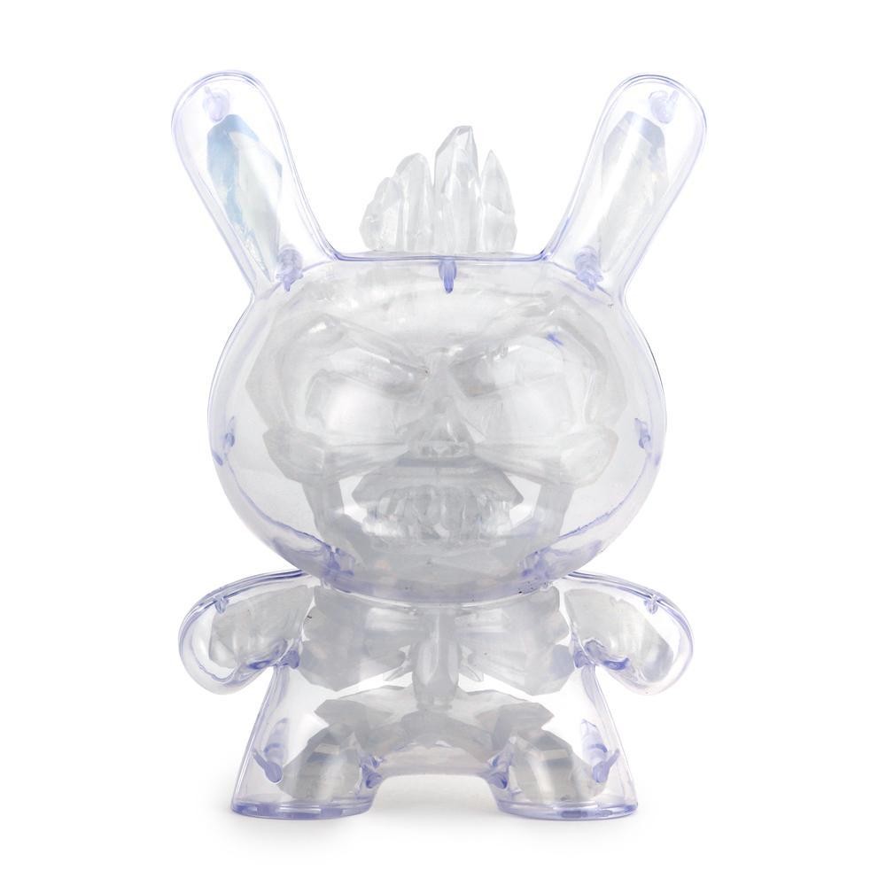 Kidrobot Scott Tolleson 8 Inch Krak Dunny Figure - Crystal Edition (white)