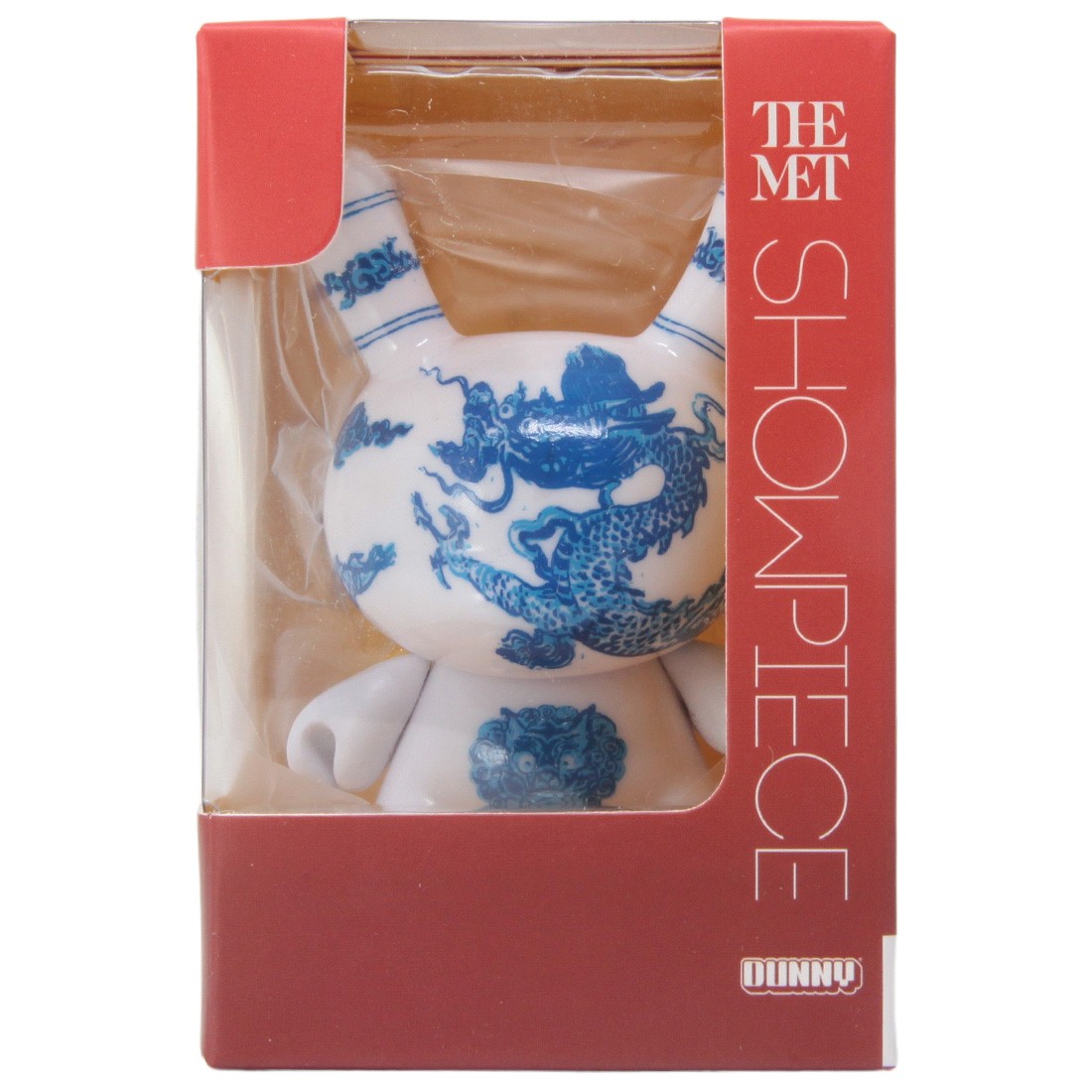 Kidrobot The Met 3 Inch Showpiece Dunny Chinese Dragon Panel Figure (white)