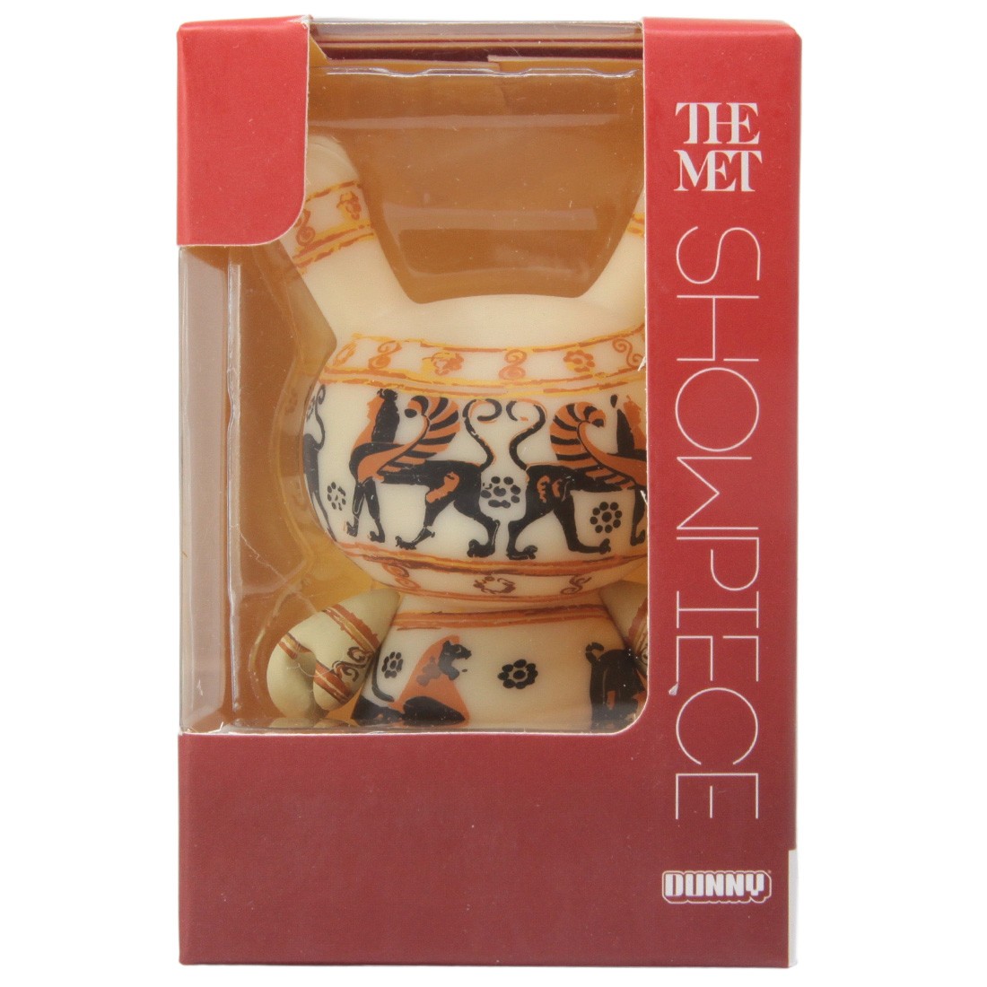 Kidrobot The Met Showpiece Dunny Greek Cosmetic Vase 3 Inch Figure (beige)