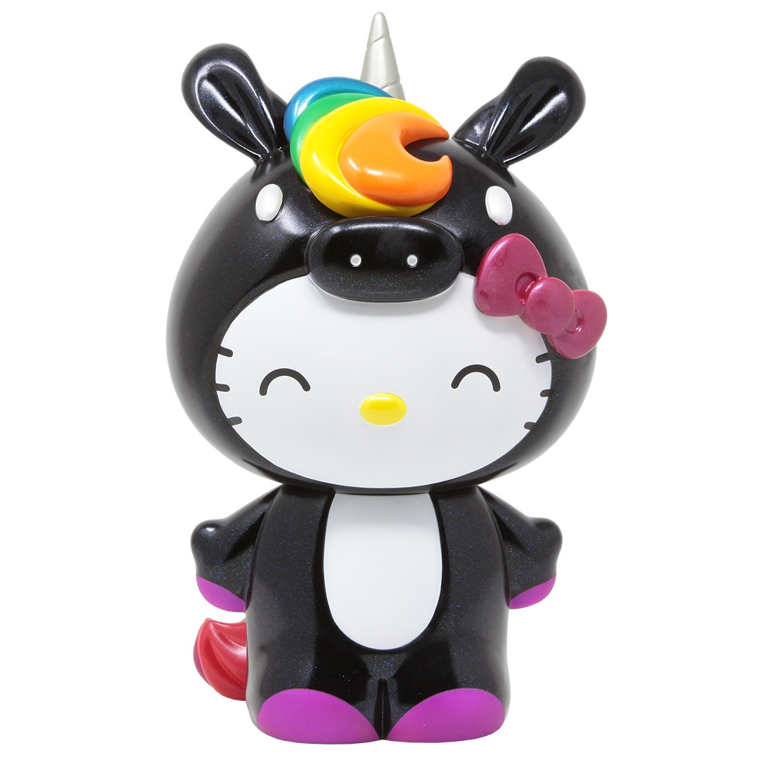 Kidrobot Sanrio Hello Kitty Unicorn 8 Inch Art Figure (black)