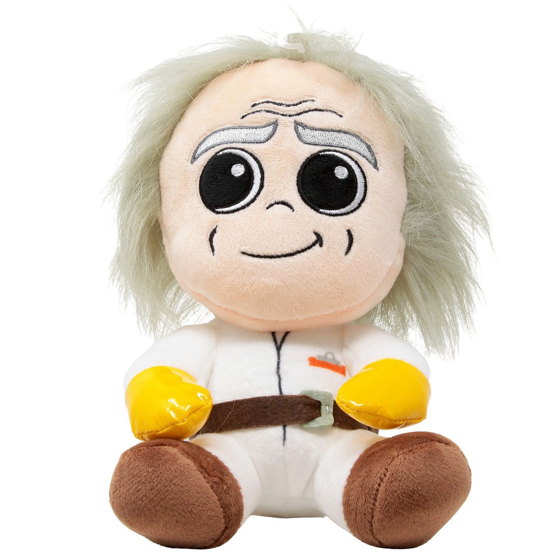 Kidrobot Back To The Future Doc Brown Phunny Plush (white)