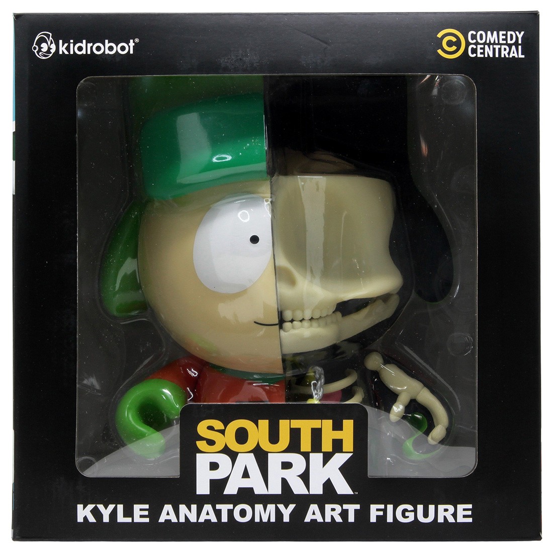 Kidrobot South Park Anatomy Kyle 8 Inch Vinyl Art Figure (green)