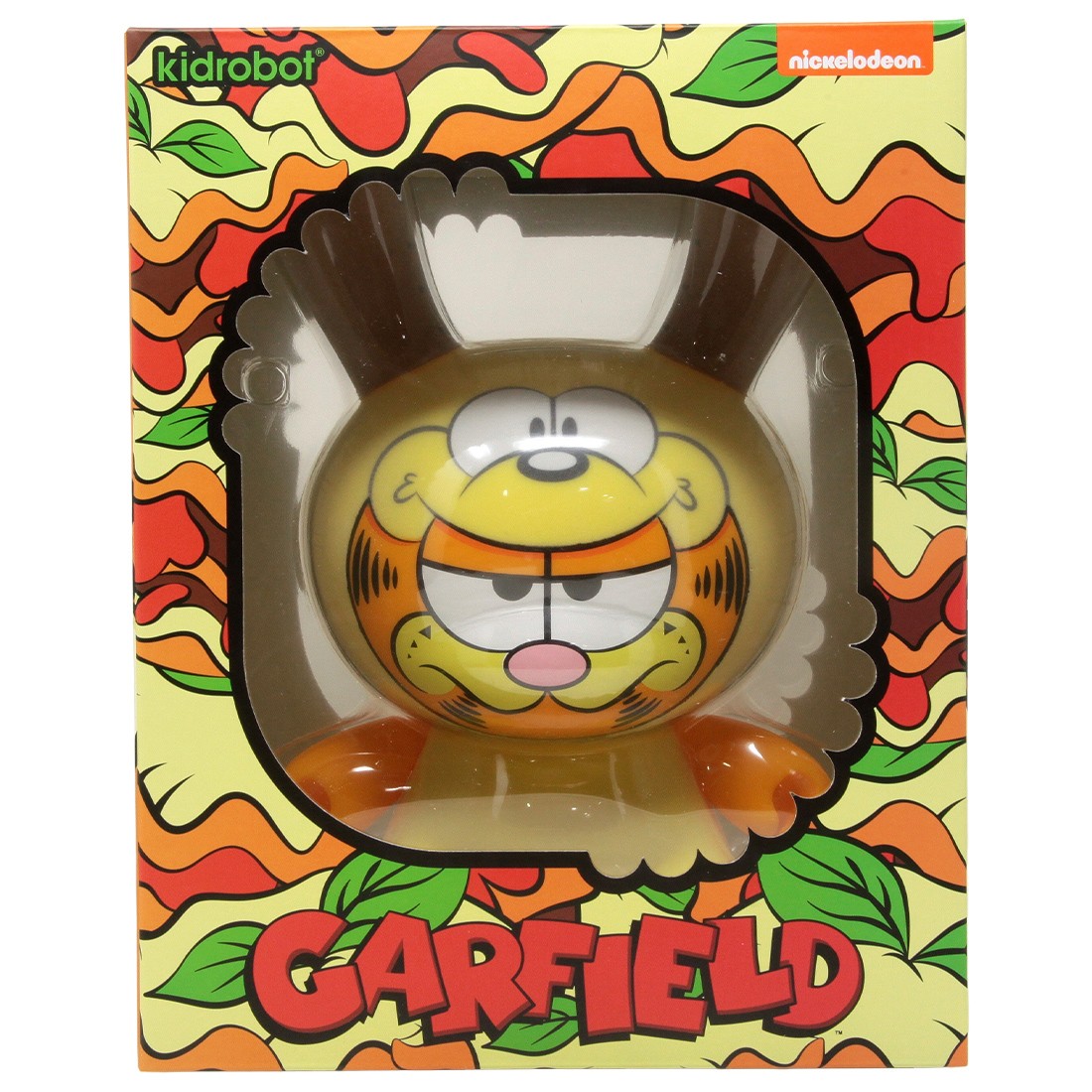Kidrobot Garfield El Impostor By WuzOne 8 Inch Dunny Art Figure (beige)