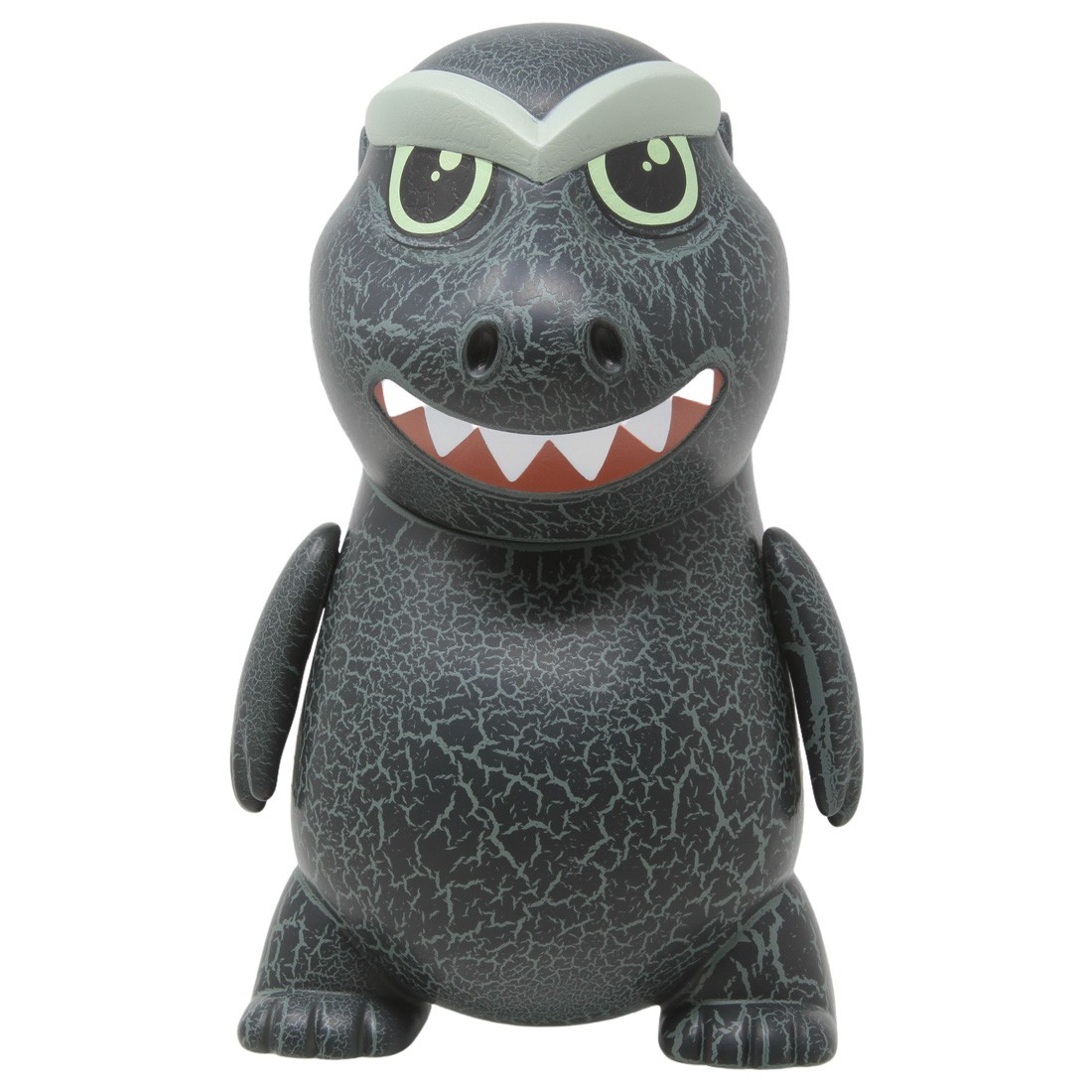 Kidrobot Godzilla 1954 GID Crackle 8 Inch Art Figure (gray)