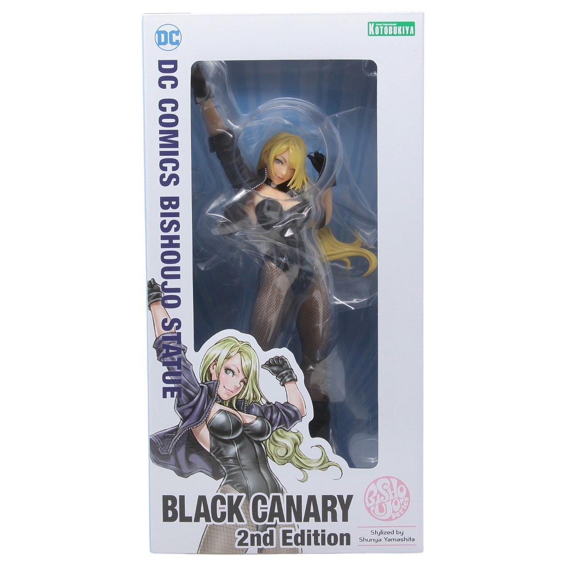 Kotobukiya DC Comics Black Canary 2nd Edition Bishoujo Statute (black)