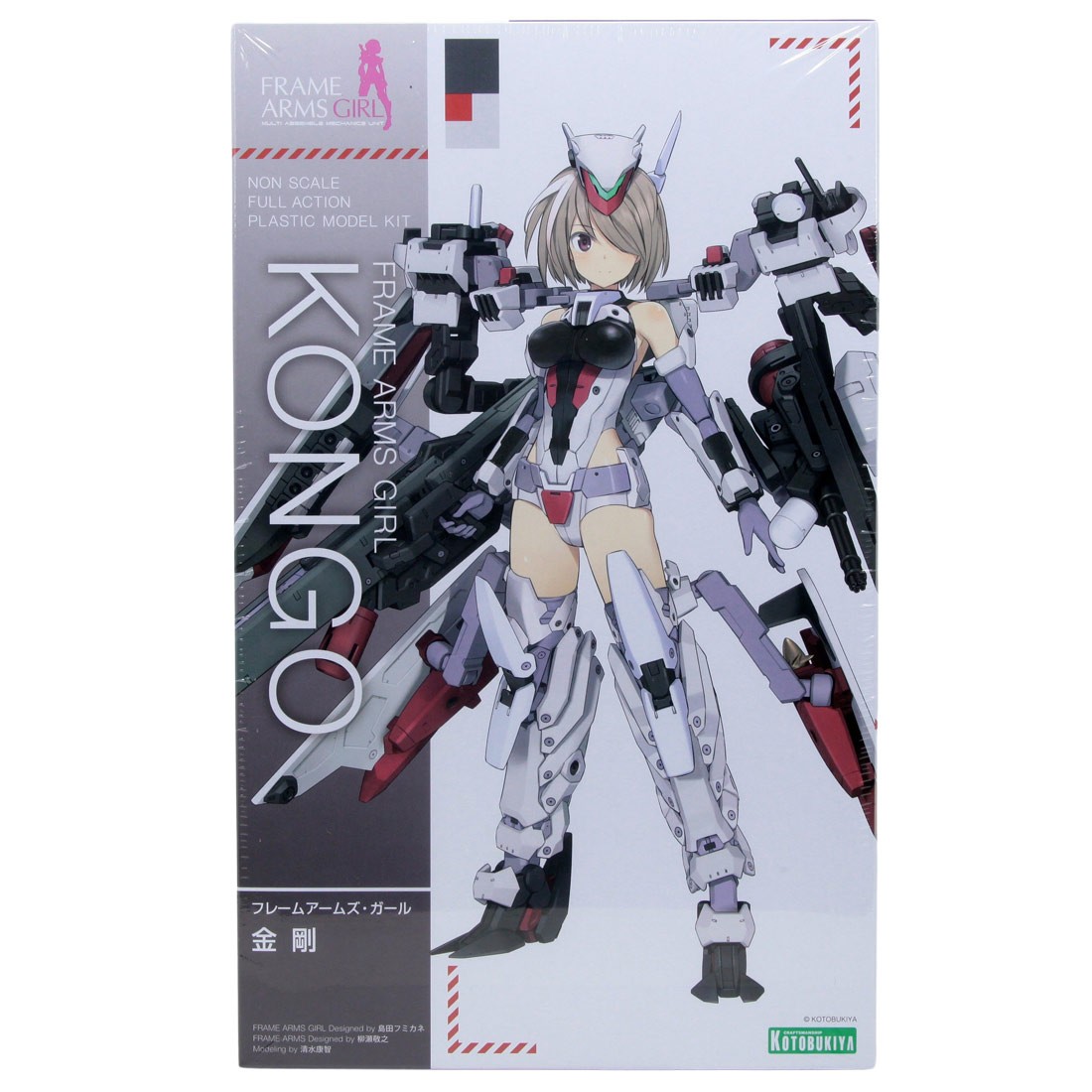 Kotobukiya Frame Arms Girl Kongo Plastic Model Kit (white)
