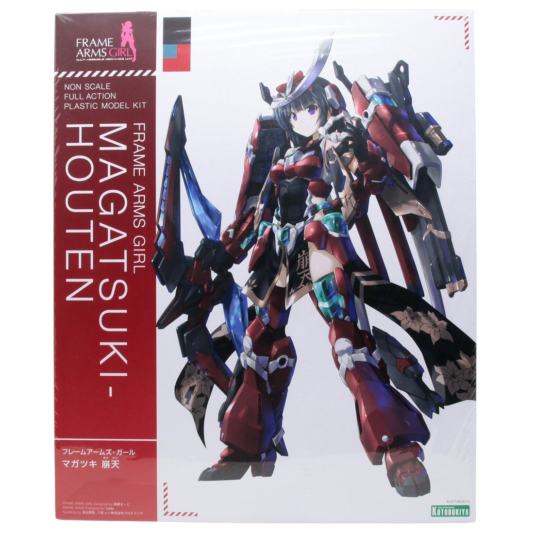Kotobukiya Frame Arms Girl Magatsuki-Houten Plastic Model Kit (red)