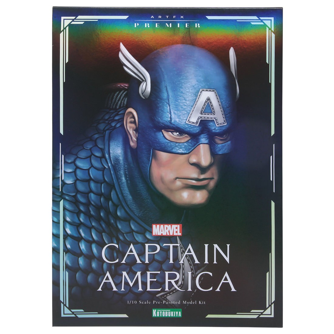 Kotobukiya ARTFX Premier Marvel Captain America Statue (blue)