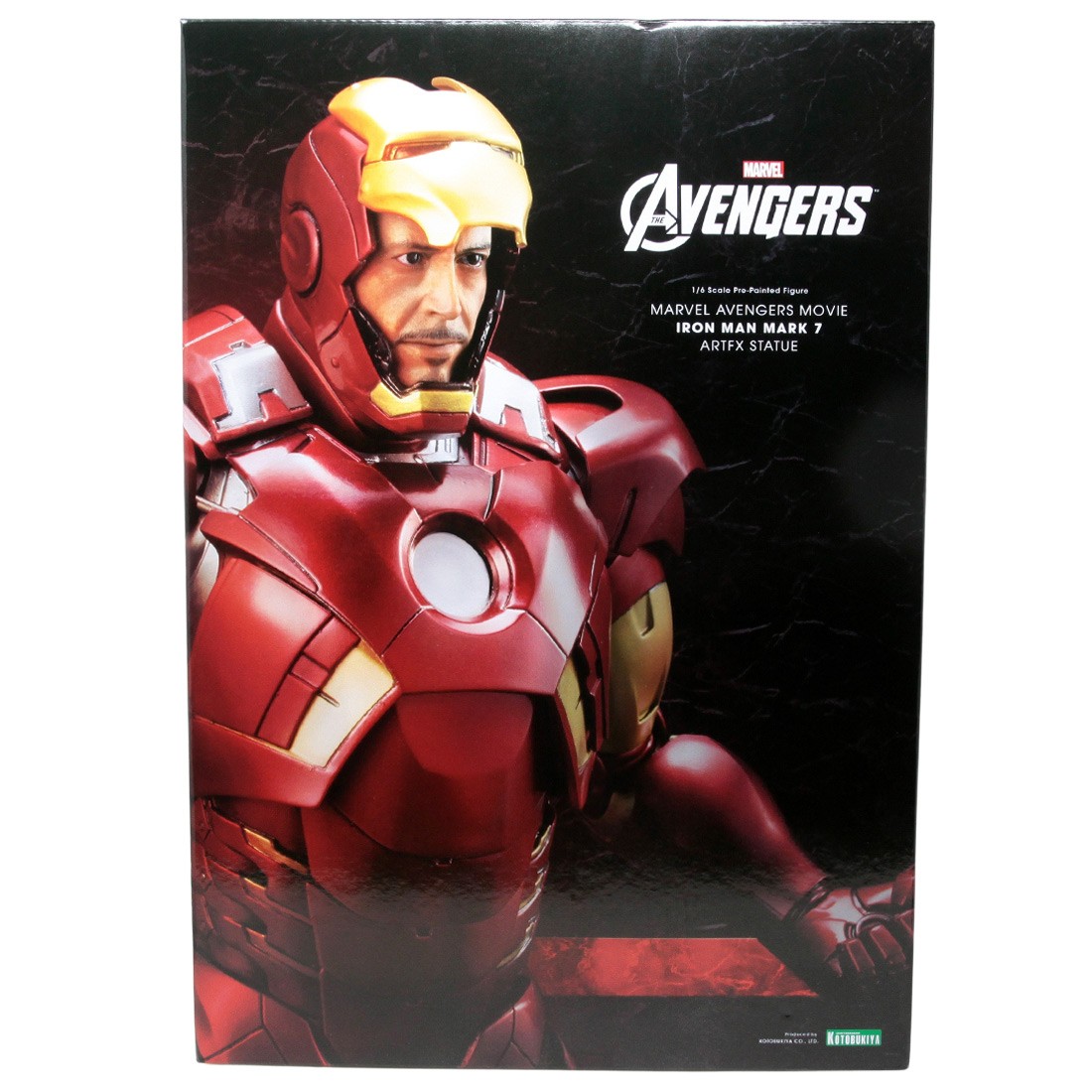 Kotobukiya ARTFX Marvel Avengers Movie Iron Man Mark 7 Statue (red)