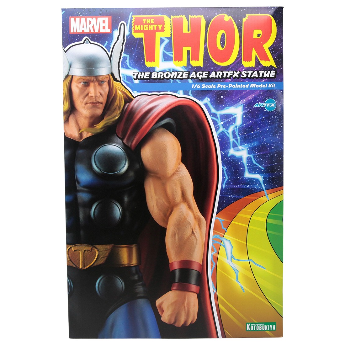 Kotobukiya ARTFX Marvel Universe Thor The Bronze Age Statue (red)