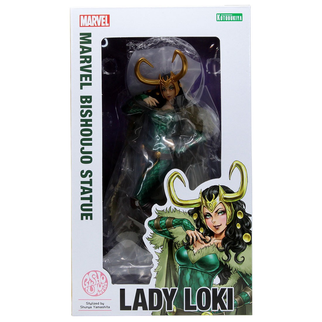 Kotobukiya Marvel Lady Loki Bishoujo Figure (green)