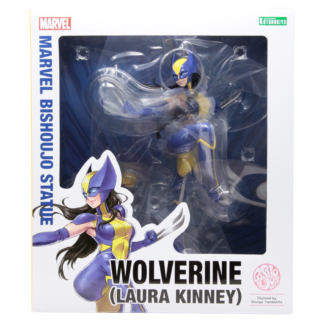 Kotobukiya Marvel Universe Wolverine Laura Kinney Bishoujo Statue (yellow)