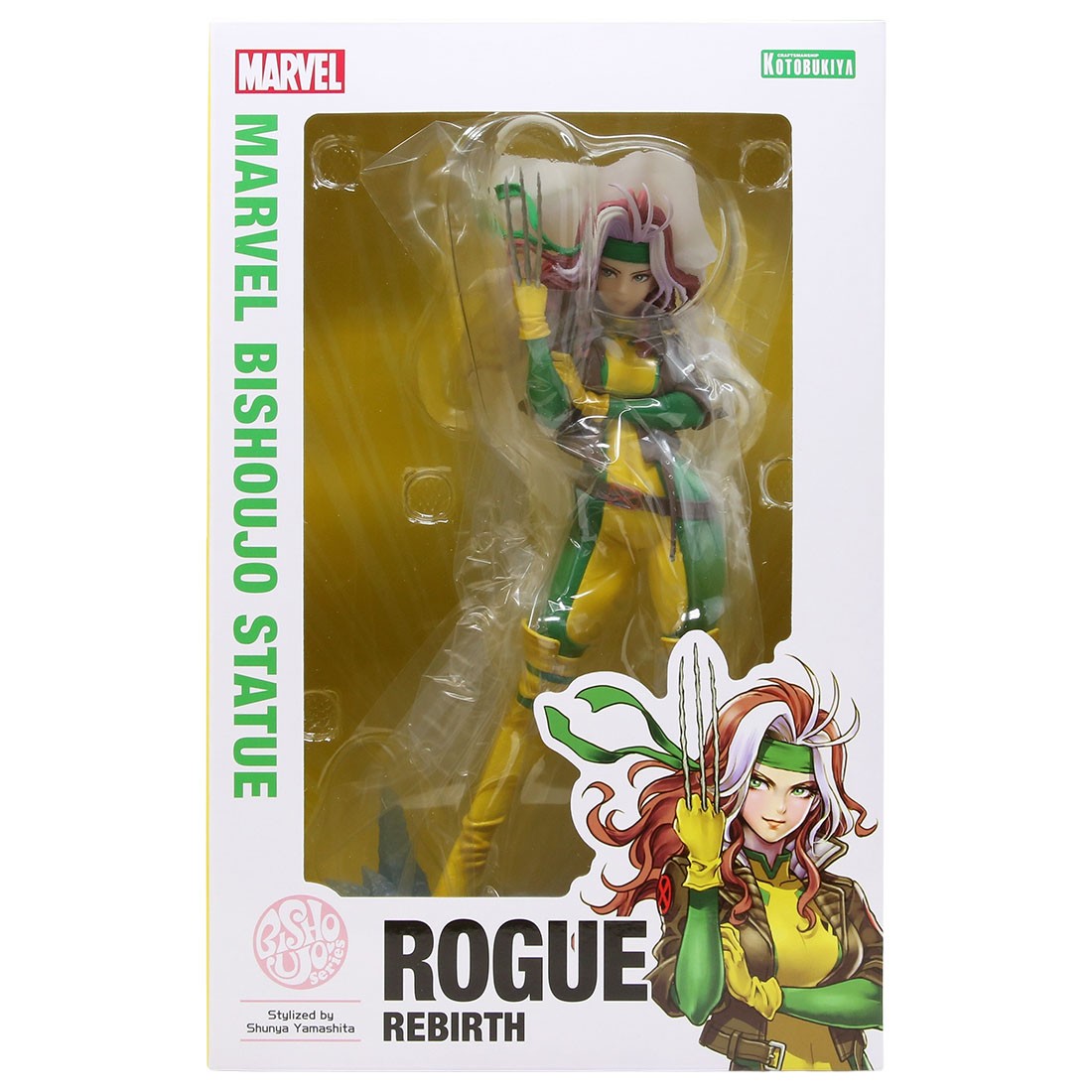 Kotobukiya Marvel Rogue Rebirth Bishoujo Statue (green)