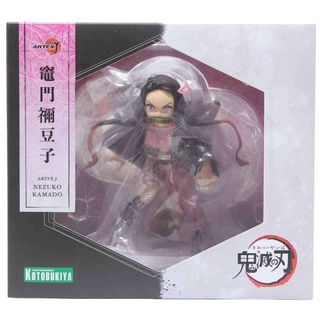 Kotobukiya ARTFX J Demon Slayer Nezuko Kamado Statue (pink)