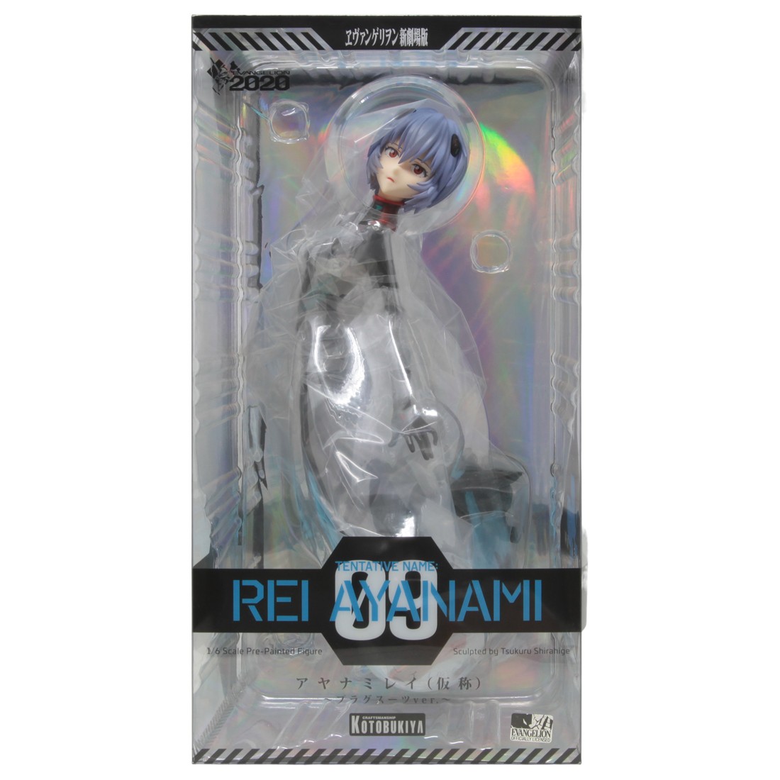 Kotobukiya Evangelion 3.0 You Can (Not) Redo Rei Ayanami Plugsuit Ver. Statue (black)