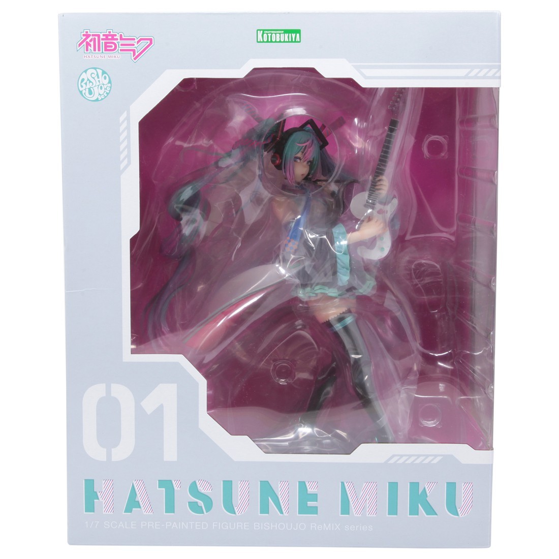 Kotobukiya Hatsune Miku Bishoujo ReMIX Statue (pink)
