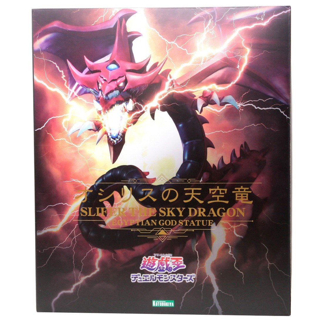 Kotobukiya Yu-Gi-Oh! Slifer The Sky Dragon Egyptian God Statue (red)