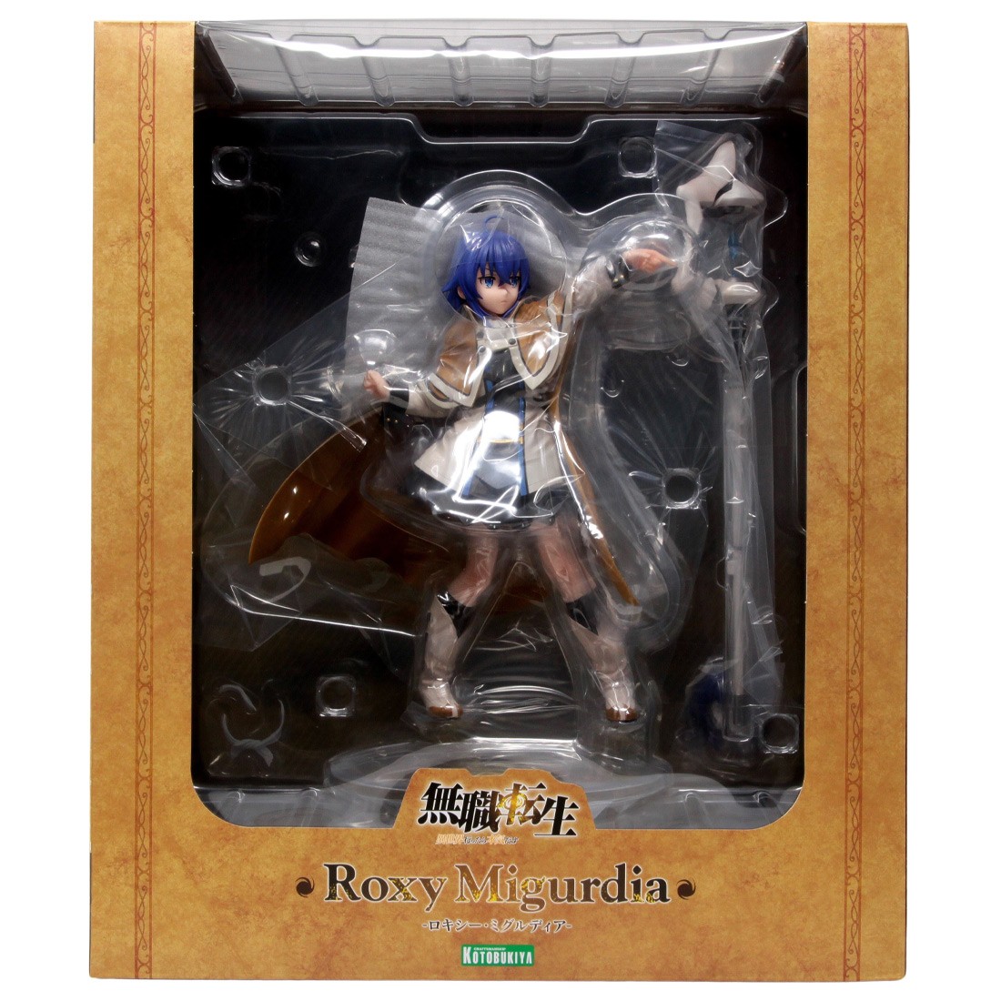 Kotobukiya Mushoku Tensei Jobless Reincarnation Roxy Migurdia Statue With Bonus Face Part (blue)