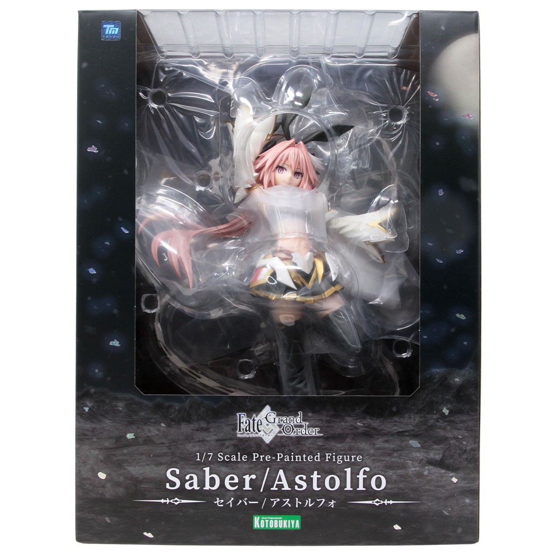 Kotobukiya Fate Grand Order Saber Astolfo Figure (black)