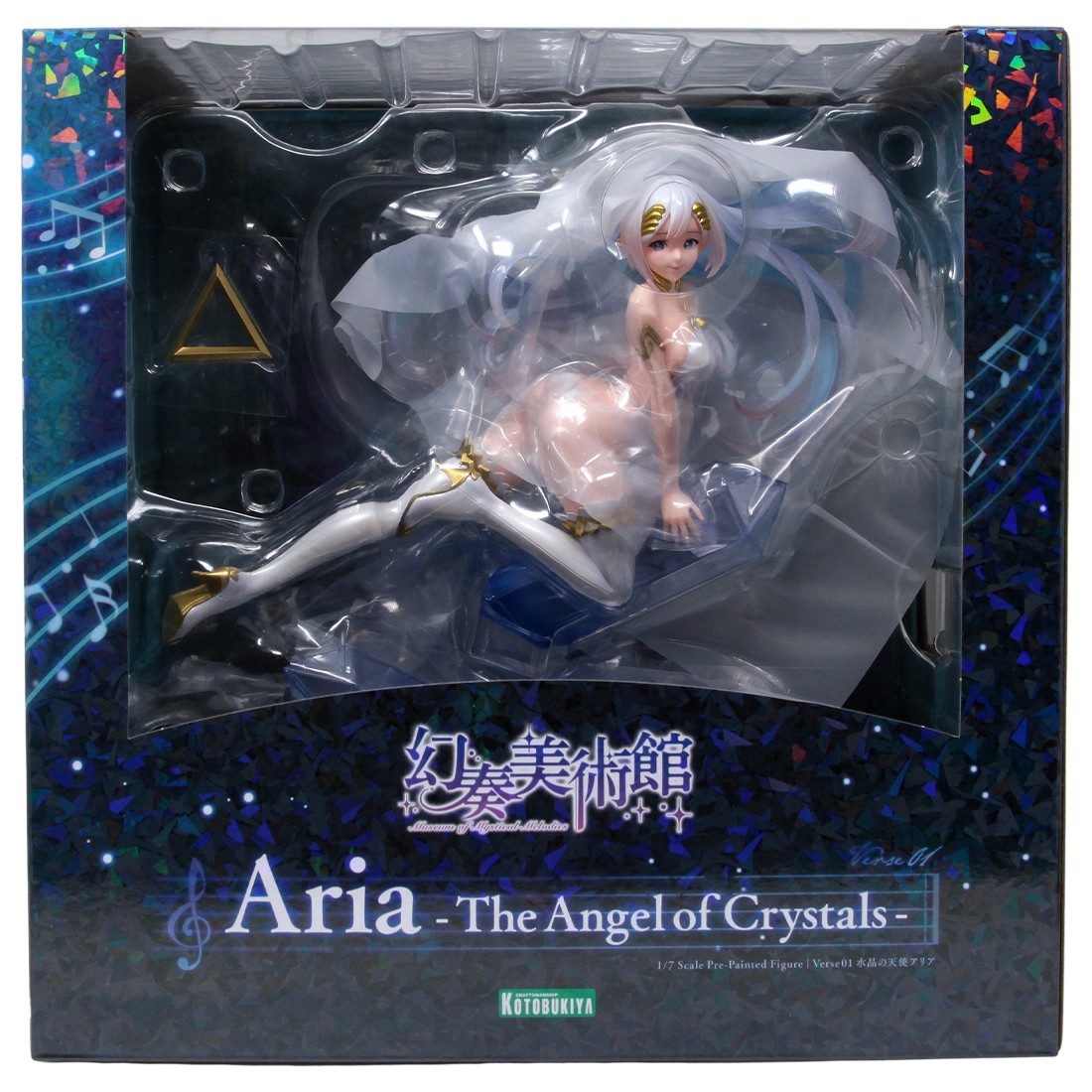 Kotobukiya Museum Of Mystical Melodies Verse01 Aria The Angel Of Crystals Statue (purple)