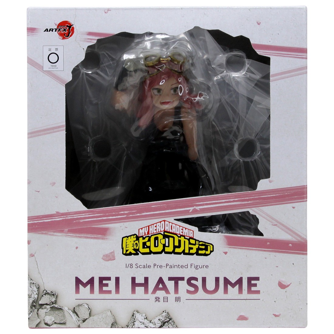 Kotobukiya ARTFX J My Hero Academia Mei Hatsume Figure (pink)
