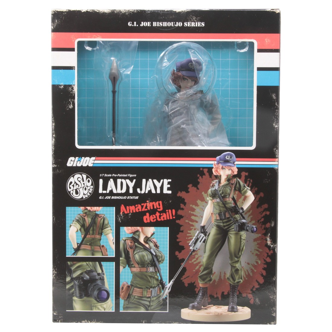 Kotobukiya G.I. Joe A Real American Hero Lady Jaye Bishoujo Statue (green)
