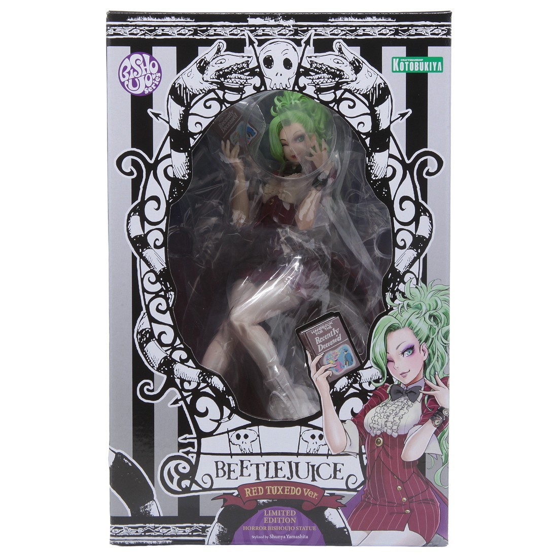 Kotobukiya Beetlejuice Red Tuxedo Ver. Limited Edition Bishoujo Statue (red)