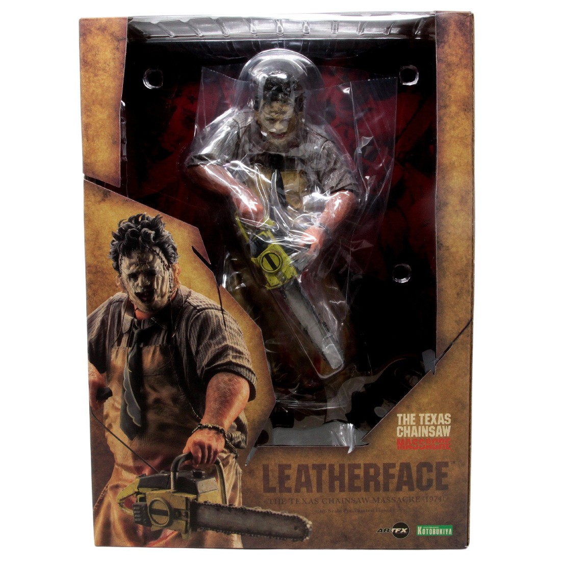 Kotobukiya ARTFX The Texas Chainsaw Massacre 1974 Leatherface Statue (yellow)