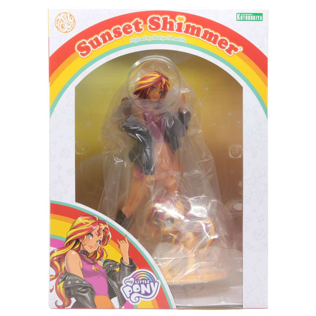 Kotobukiya My Little Pony Sunset Shimmer Bishoujo Statue (pink)