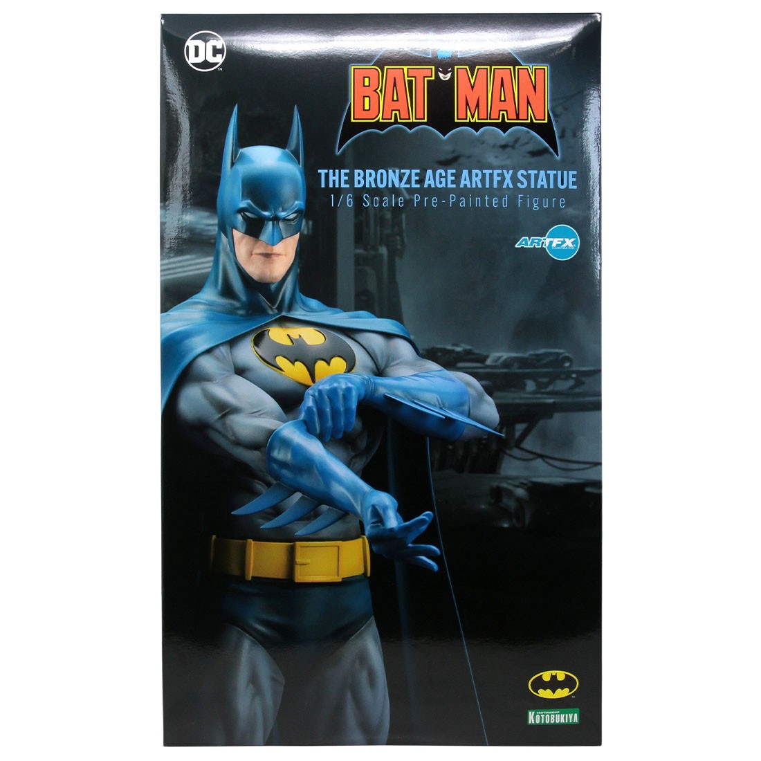 Kotobukiya DC Comics The Bronze Age Artfx Batman Statue (black)