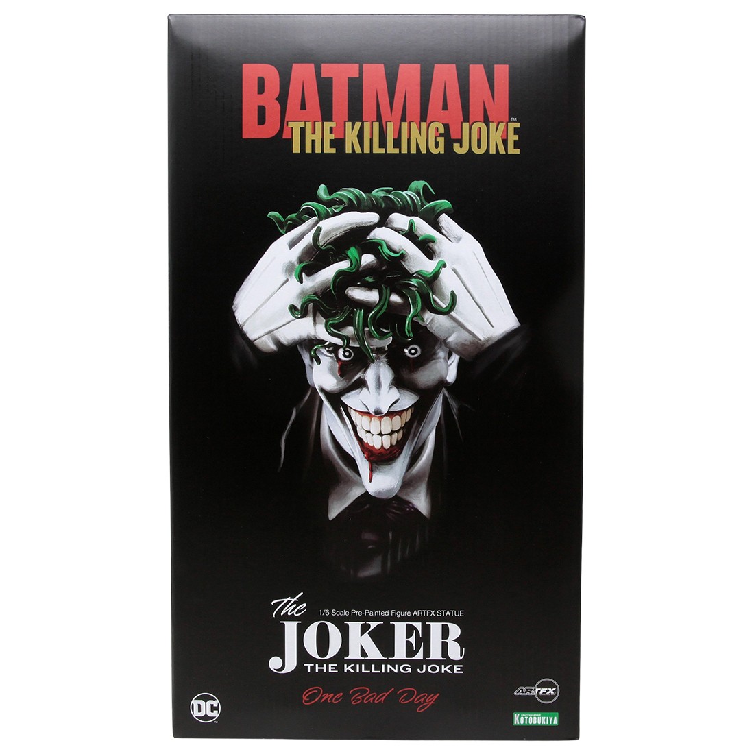 Kotobukiya ARTFX DC Universe Batman The Killing Joke The Joker One Bad Day Statue (black)