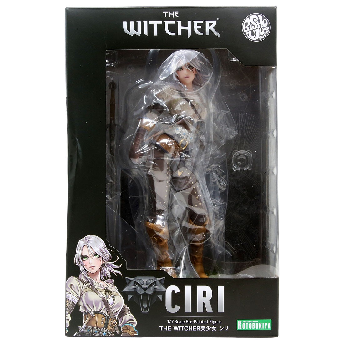 Kotobukiya The Witcher Ciri Bishoujo Statue (brown)