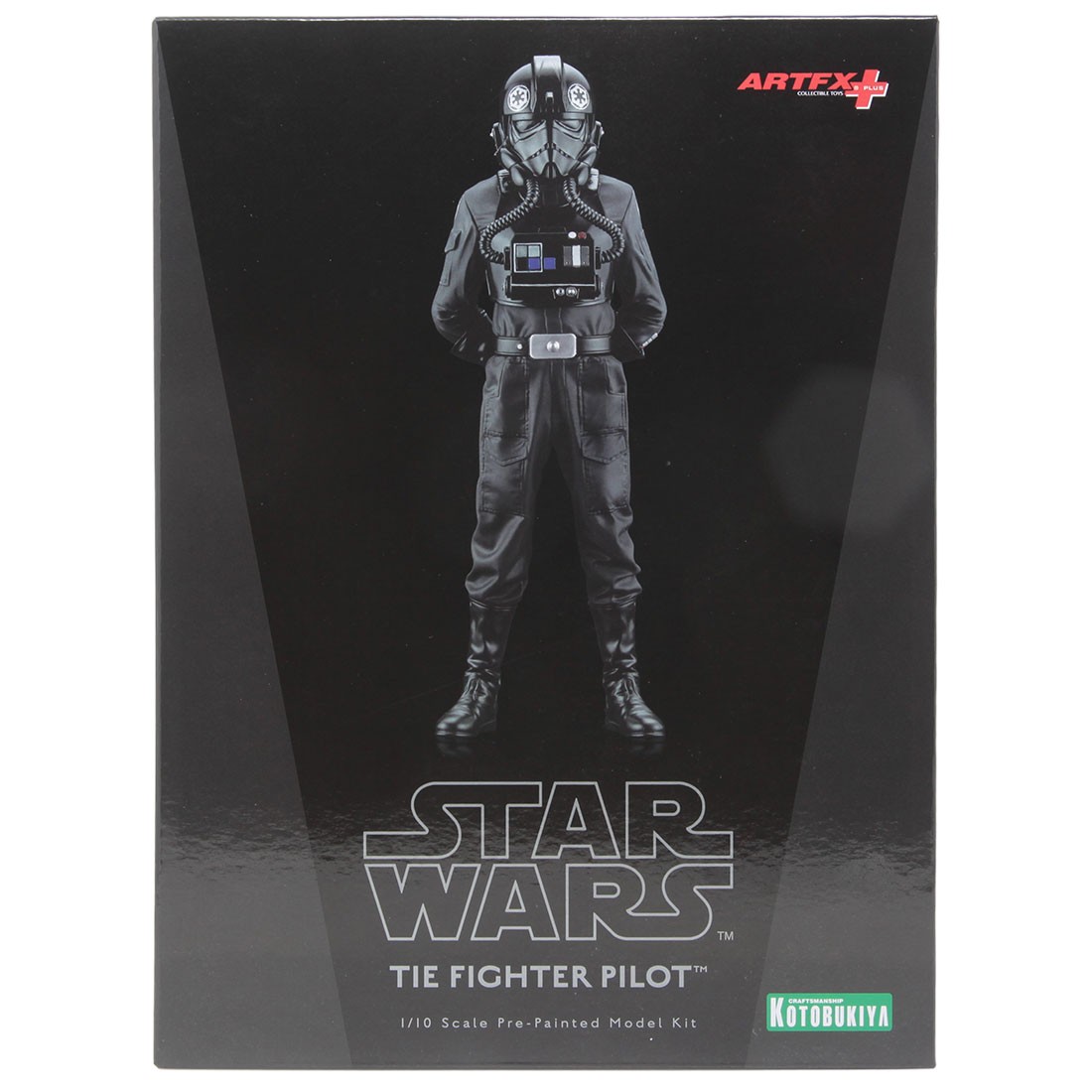 Kotobukiya ARTFX+ Star Wars A New Hope Tie Fighter Pilot Statue (black)