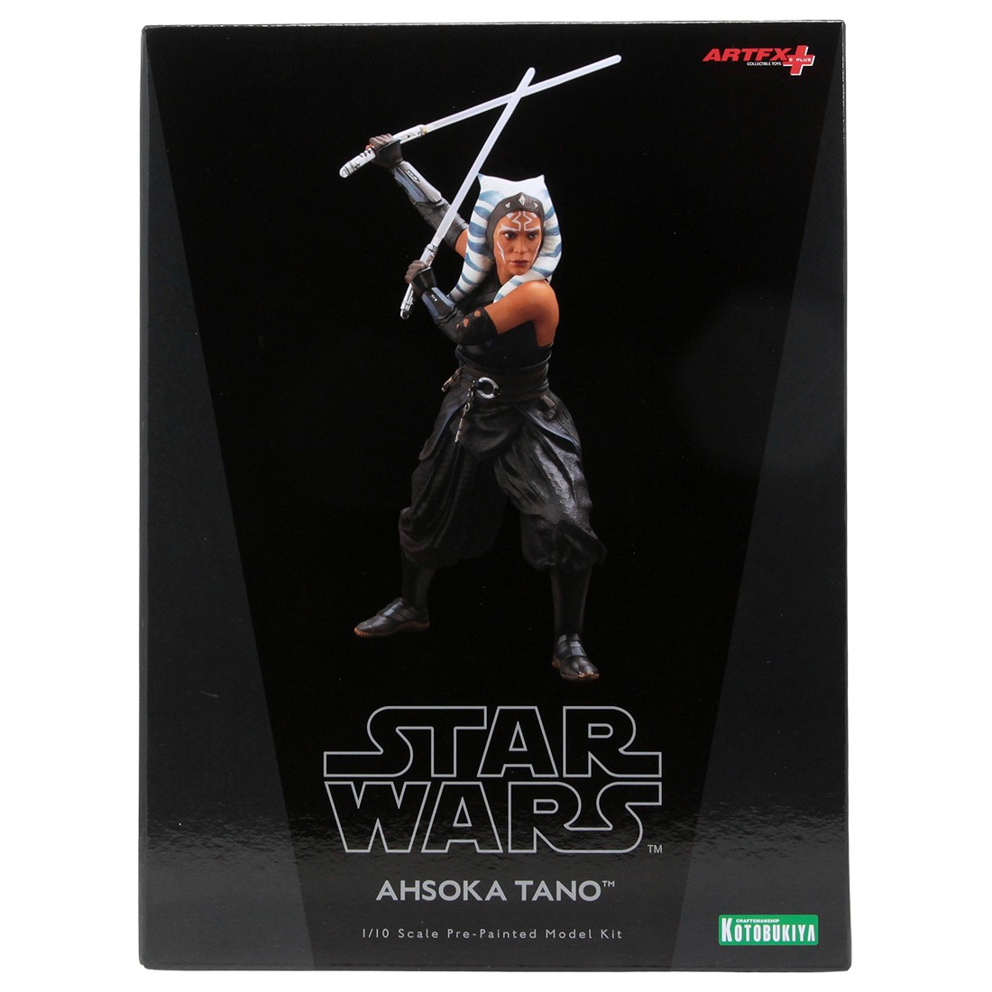 Kotobukiya ARTFX+ Star Wars The Mandalorian Ahsoka Tano Statue (black)