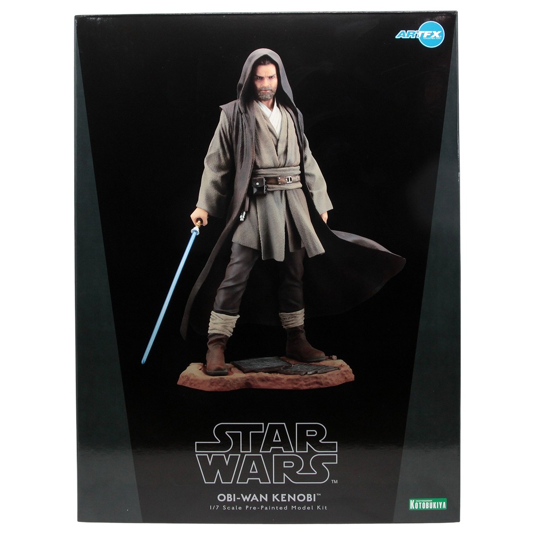 Kotobukiya ARTFX Star Wars Revenge of the Sith Obi-Wan Kenobi Statue (brown)