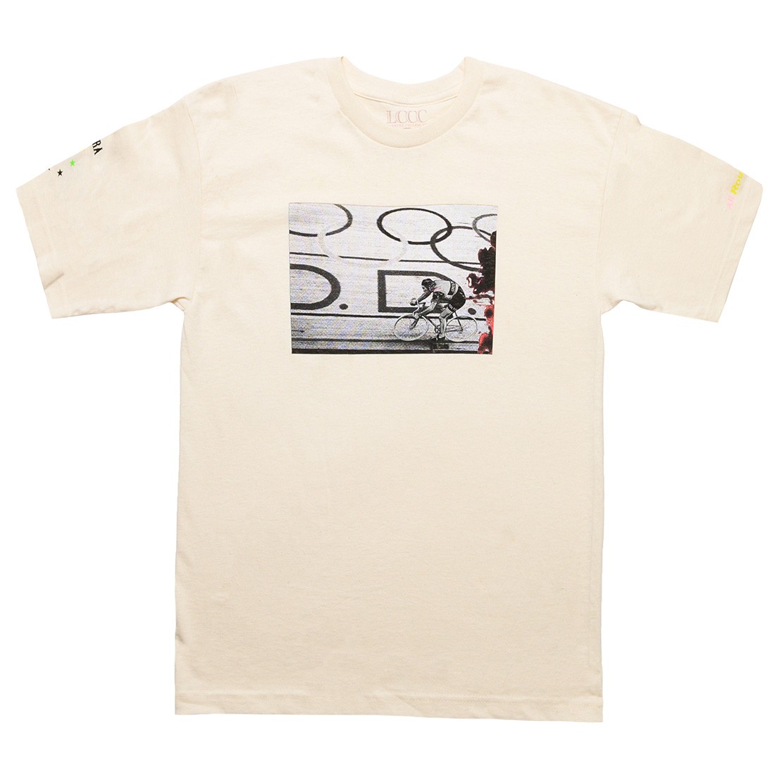 La Carrera Cycling Club Men El Canibal Tee (white / oatmeal)