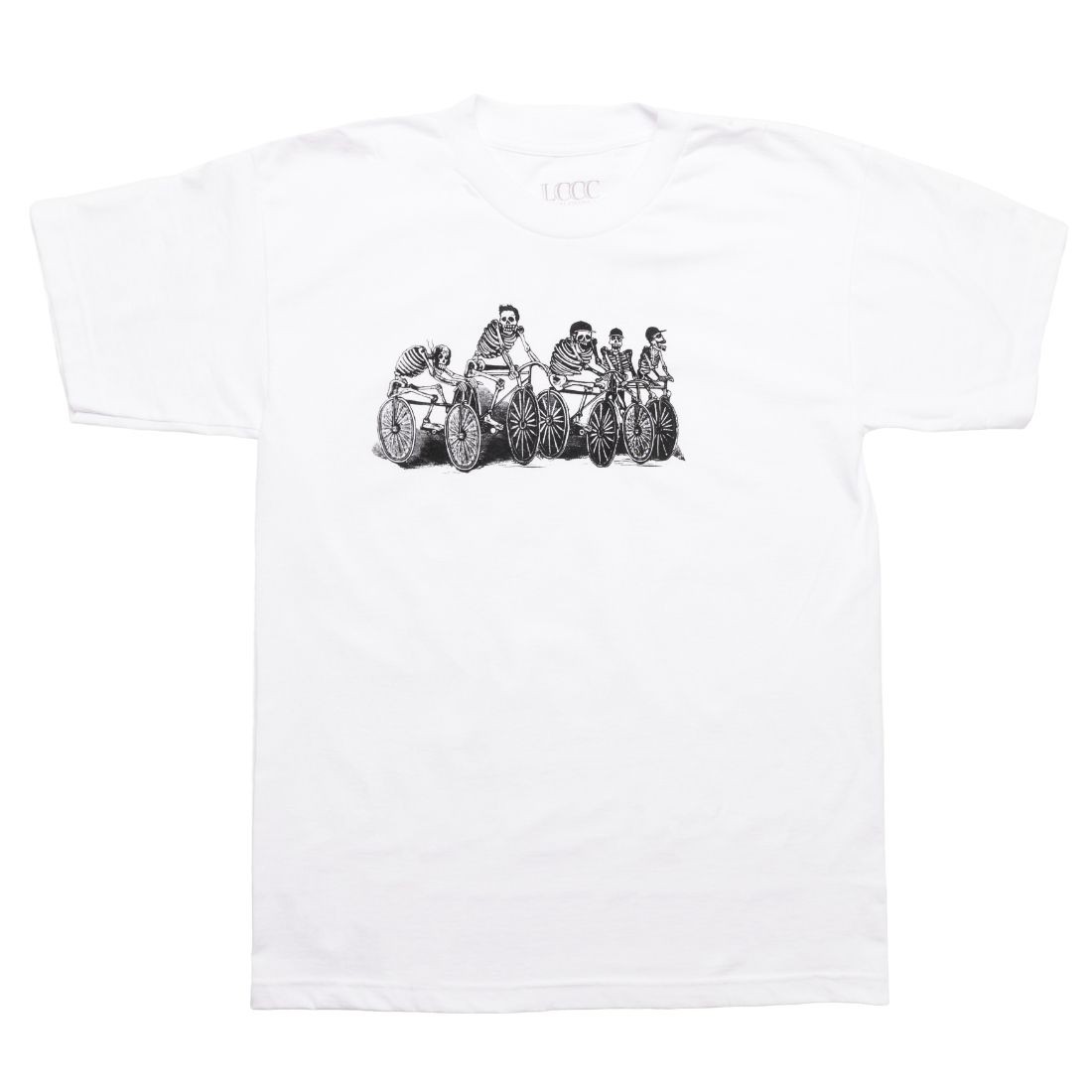 La Carrera Cycling Club Men Friends and Family Tee (white)