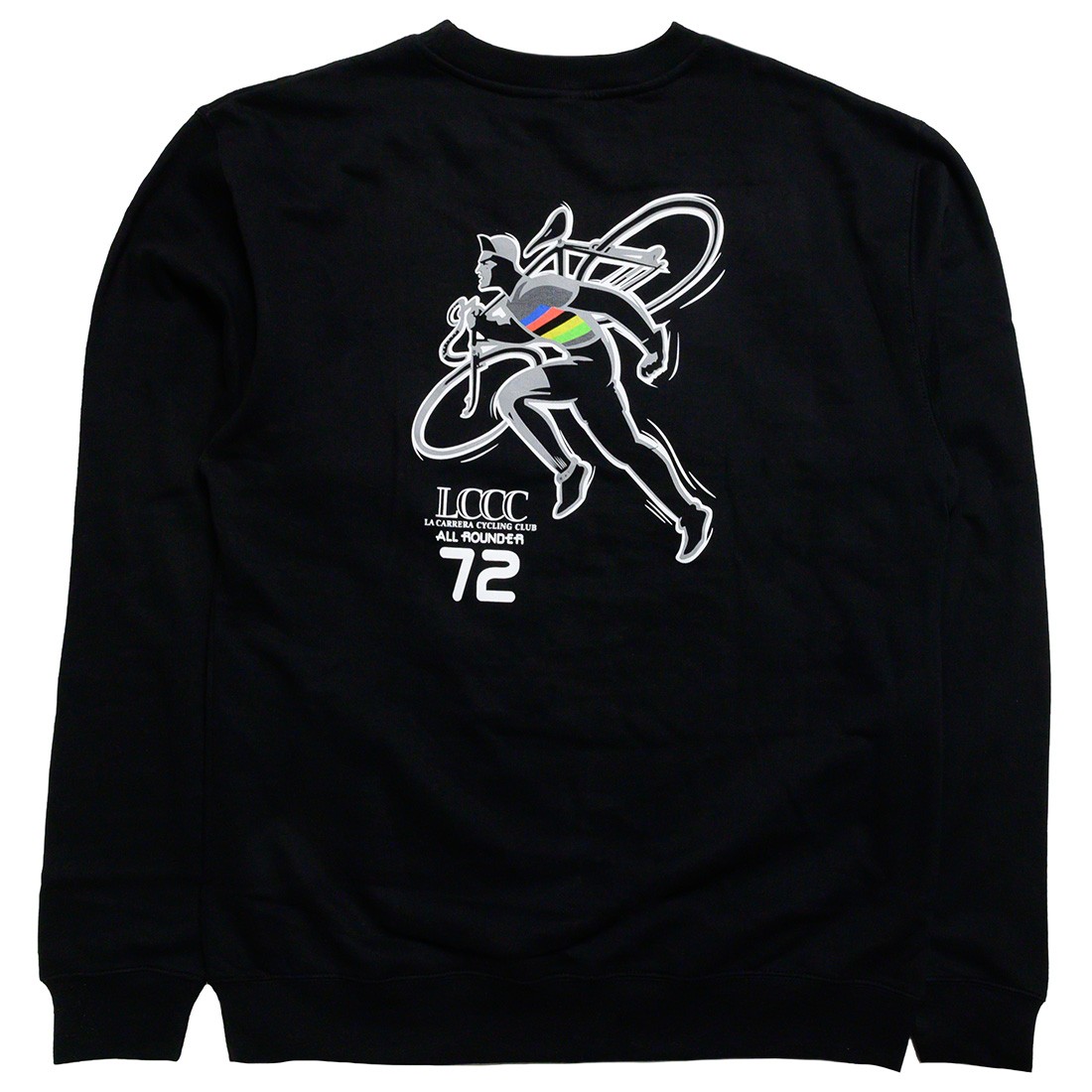 La Carrera Cycling Club Men The Monster Crewneck Sweater (black)