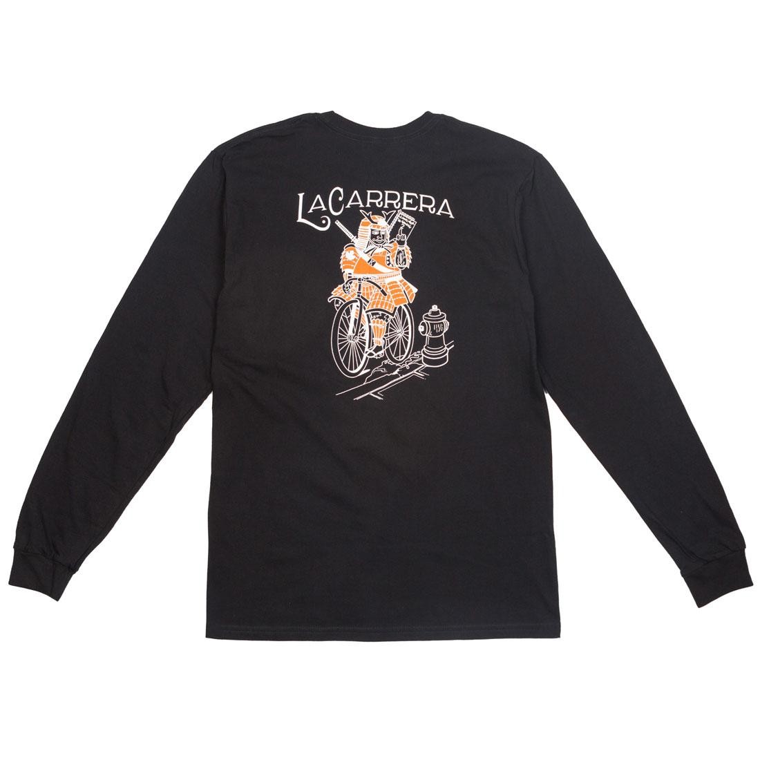 La Carrera Men Samurai King LMNB Long Sleeve Tee (black / orange)