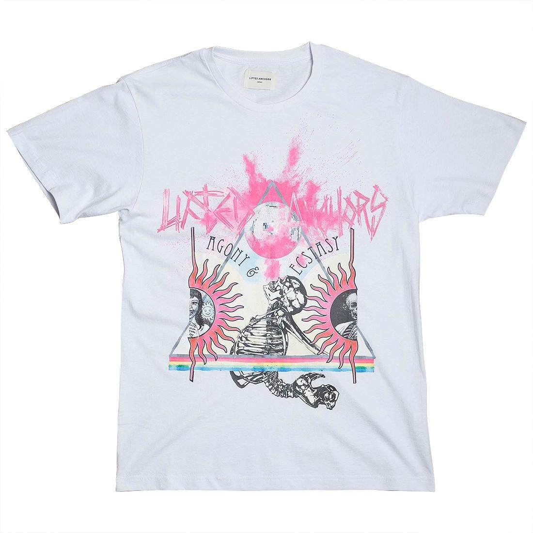 Lifted Anchors Men Disco Tee (white)