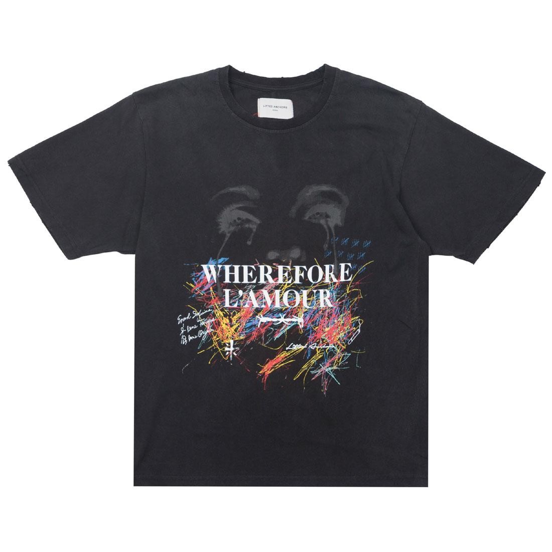 Lifted Anchors Men L'amour Tee (black)