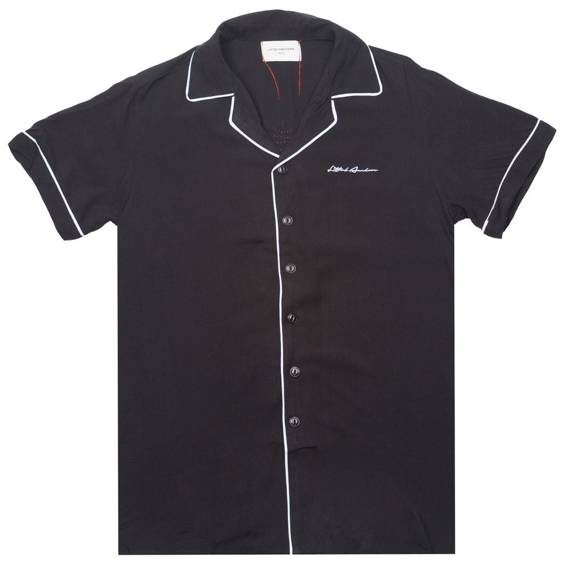 Lifted Anchors Men Tybalt Button Up (black)