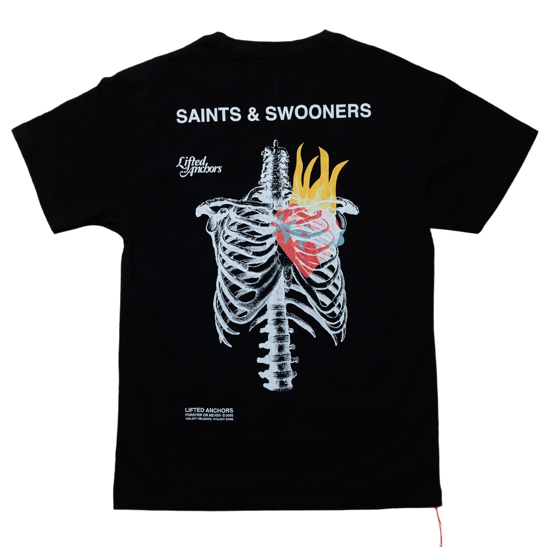 Lifted Anchors Men Cage Graphic Tee (black)