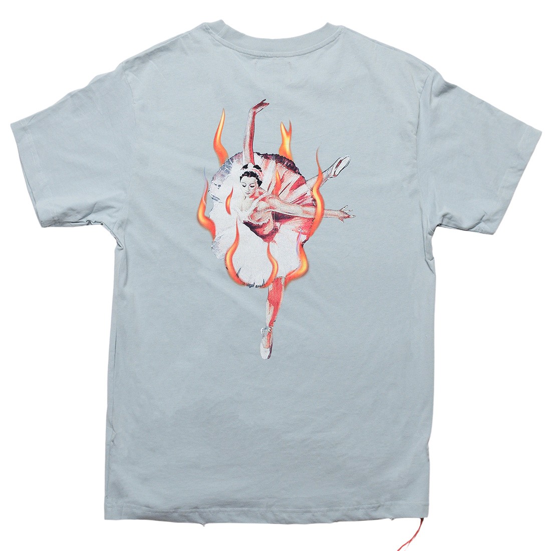 Lifted Anchors Men Ballerina Graphic Tee (blue / teal)