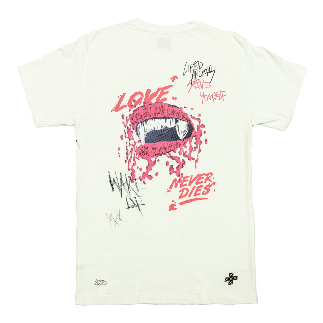 Lifted Anchors Men Love Dies Tee (white)