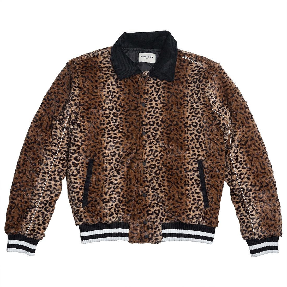 Lifted Anchors Men Luciana Jacket (brown / cheetah)