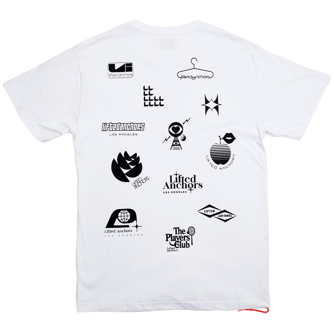 Lifted Anchors Men Network Graphic Tee (white)