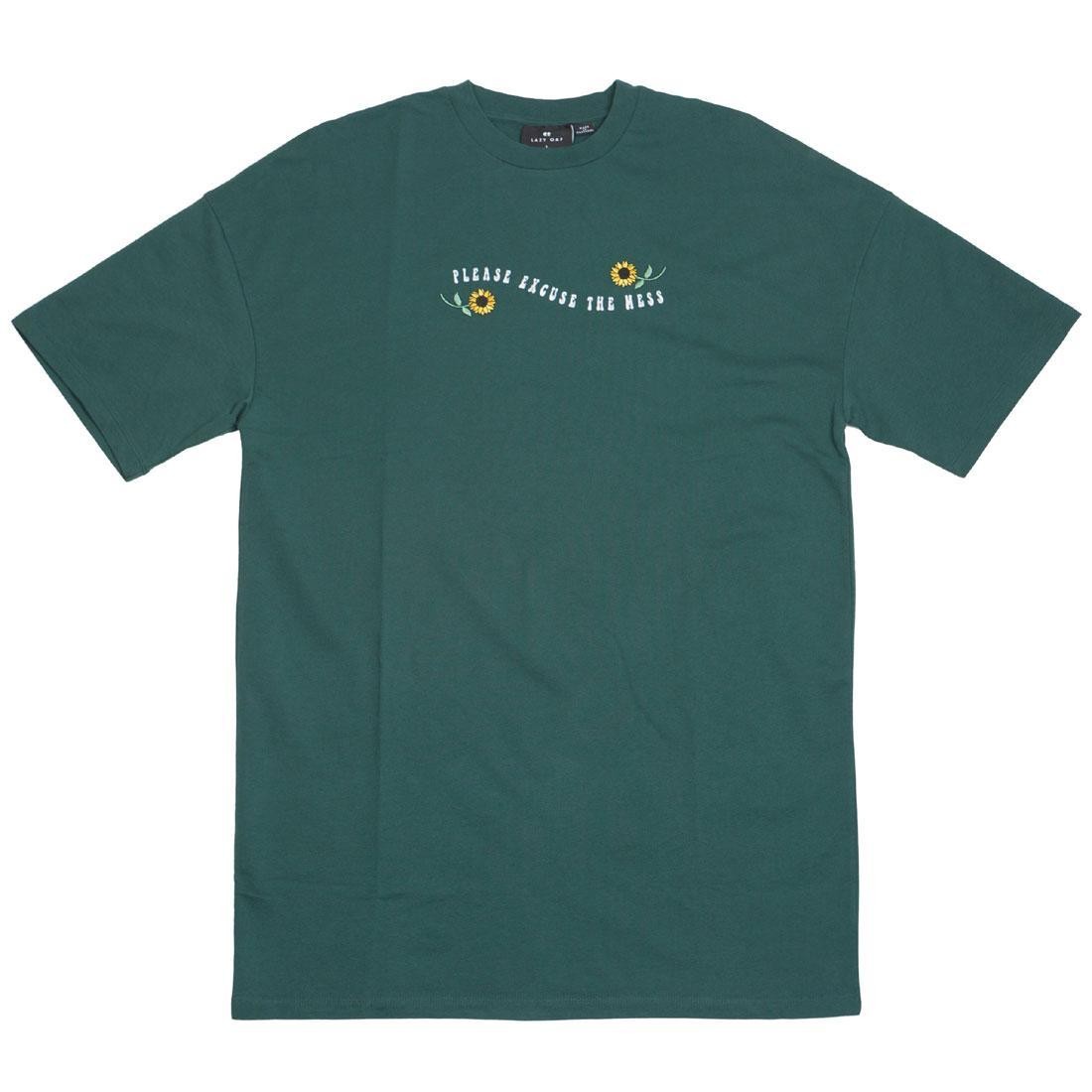 Lazy Oaf Women Excuse The Mess Tee Dress (green)